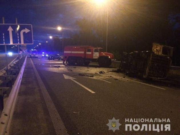 Под Киевом произошло смертельное ДТП с военными