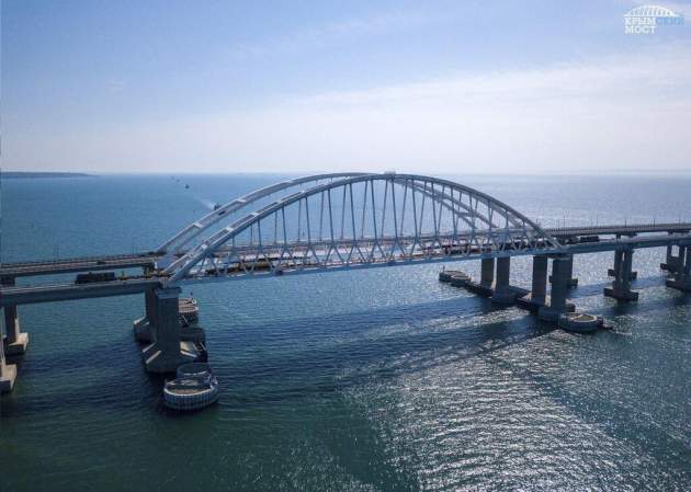 На Крымском мосту завершили важный этап строительства. Видео