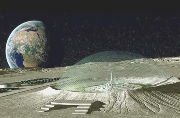 На Луне заметили еще один город инопланетян: видеофакт