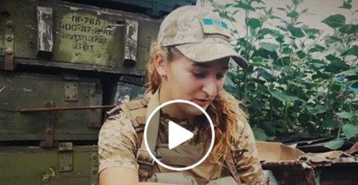 19-летняя украинка объяснила, почему воюет в зоне ООС
