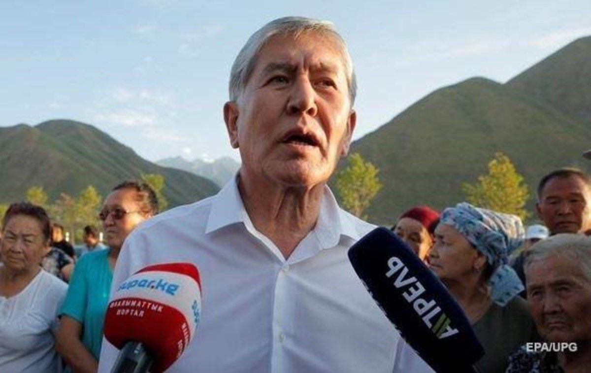 Атамбаев арестован и получил обвинение в коррупции