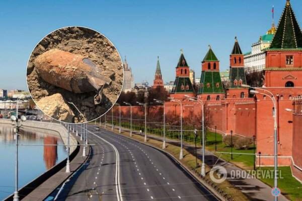 На территории Кремля нашли бомбу