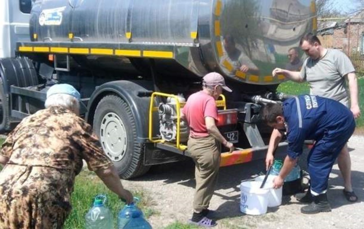На Луганщине 80 тысяч человек остались без воды