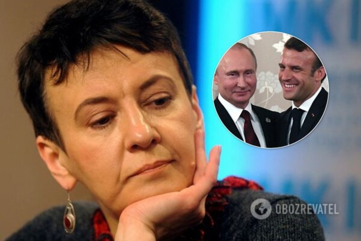 Забужко разнесла Макрона за идею о России в G8