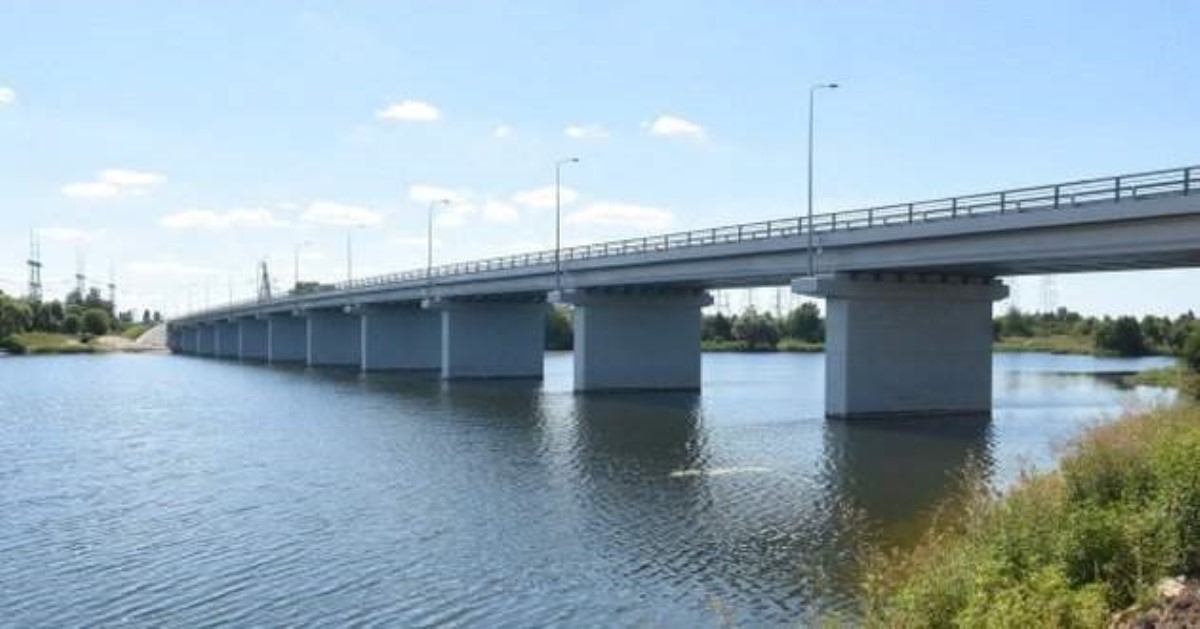 В Украине открыли 180-метровый автомобильный мост