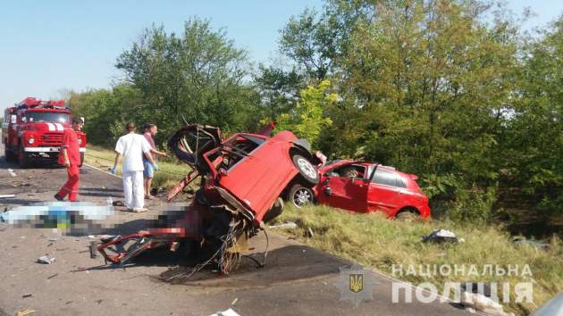 Тройное ДТП под Одессой. Четыре человека погибли, трое в больнице