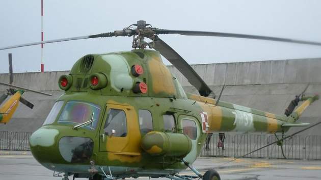 Под Львовом упал вертолет Ми-2: что случилось