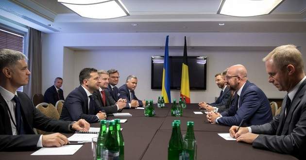 Зеленский встретился с президентами Грузии, Литвы и Бельгии