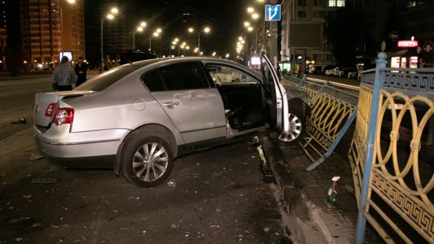 В Киеве произошло масштабное ДТП