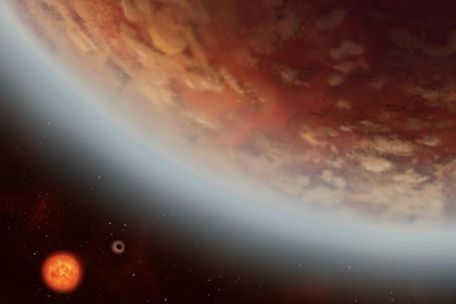 Астрономы нашли "живую" экзопланету с облаками и дождями