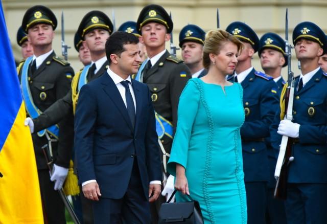 Зеленский встретился с президентом Словакии: подробности