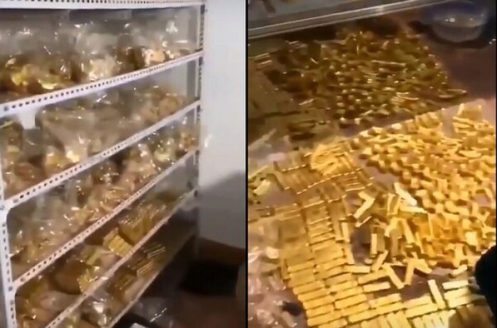 13 тонн золота и миллиарды долларов в подвале: в доме экс-мэра нашли несметные сокровища. ВИДЕО