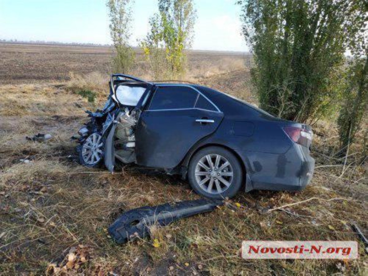 Под Николаевом разбились руководители полиции