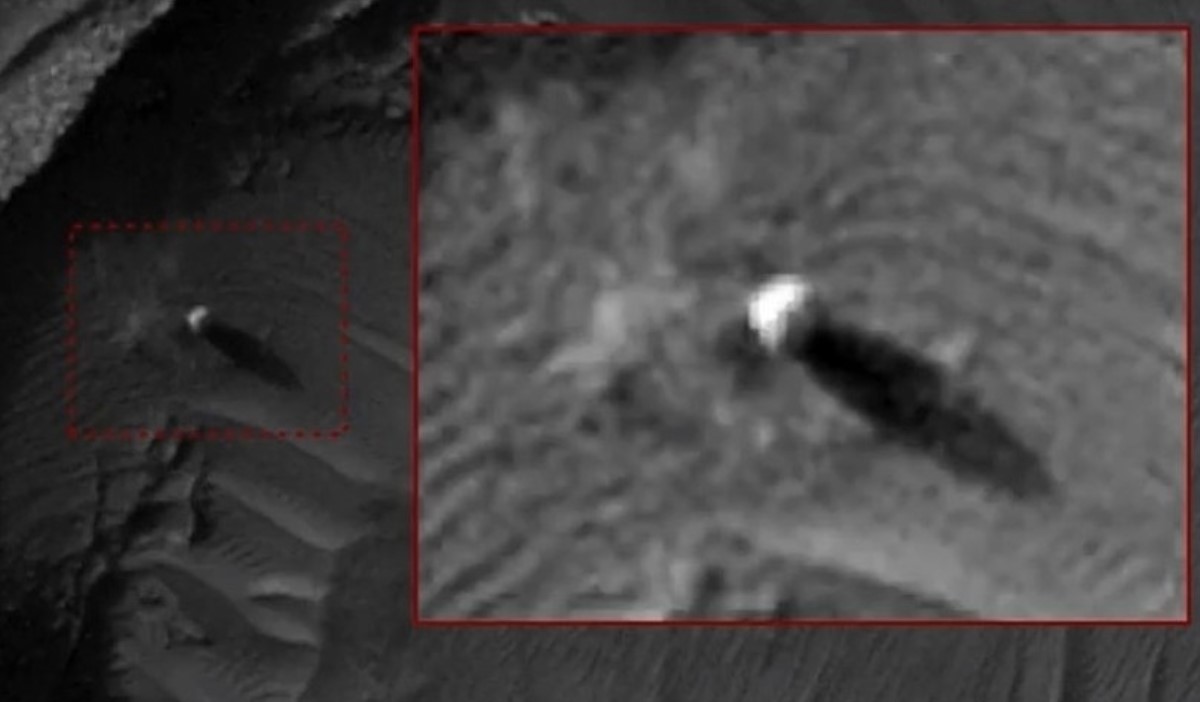 На Марсе нашли летающую Сферу: видеоподтверждение