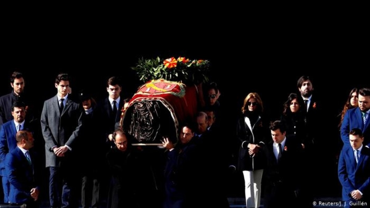 Испанские власти перезахоронили каудильо Франко