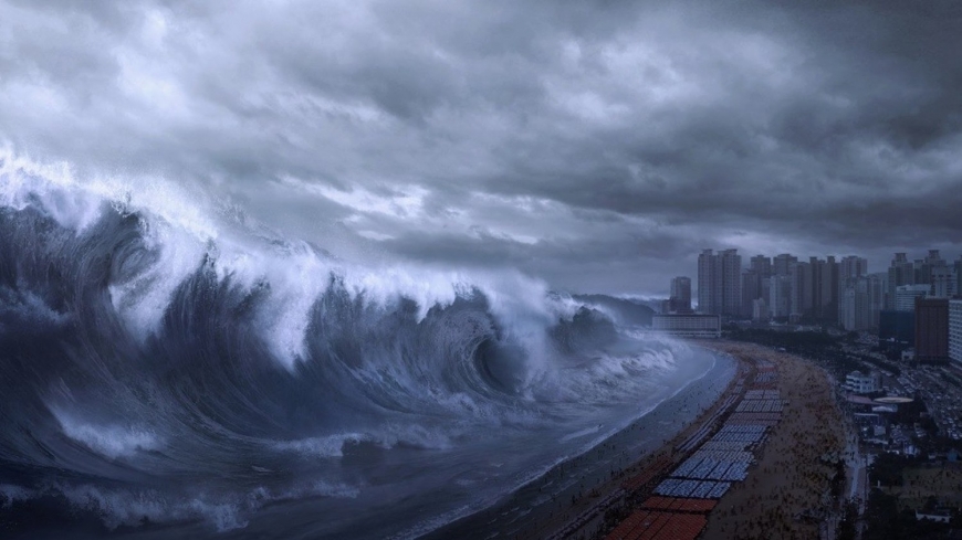 Британию вскоре накроют гигантские 30-метровые волны