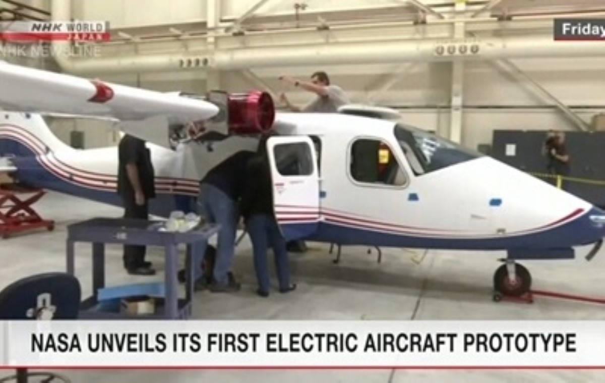Создан первый полностью электрический самолет. Видео