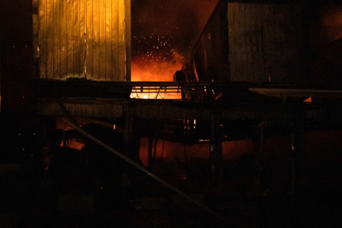 В Киеве произошла серия поджогов в магазинах