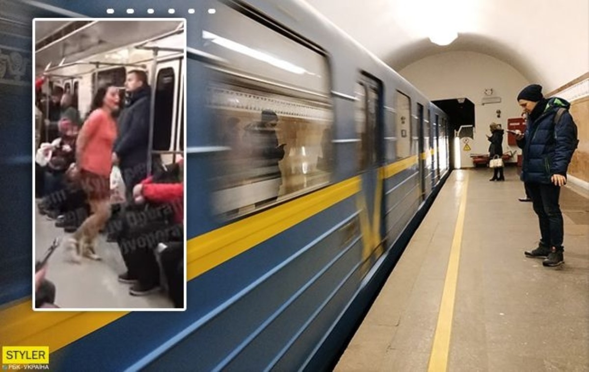 «Девочка в тренде тип-топ»: в киевском метро отличилась пассажирка