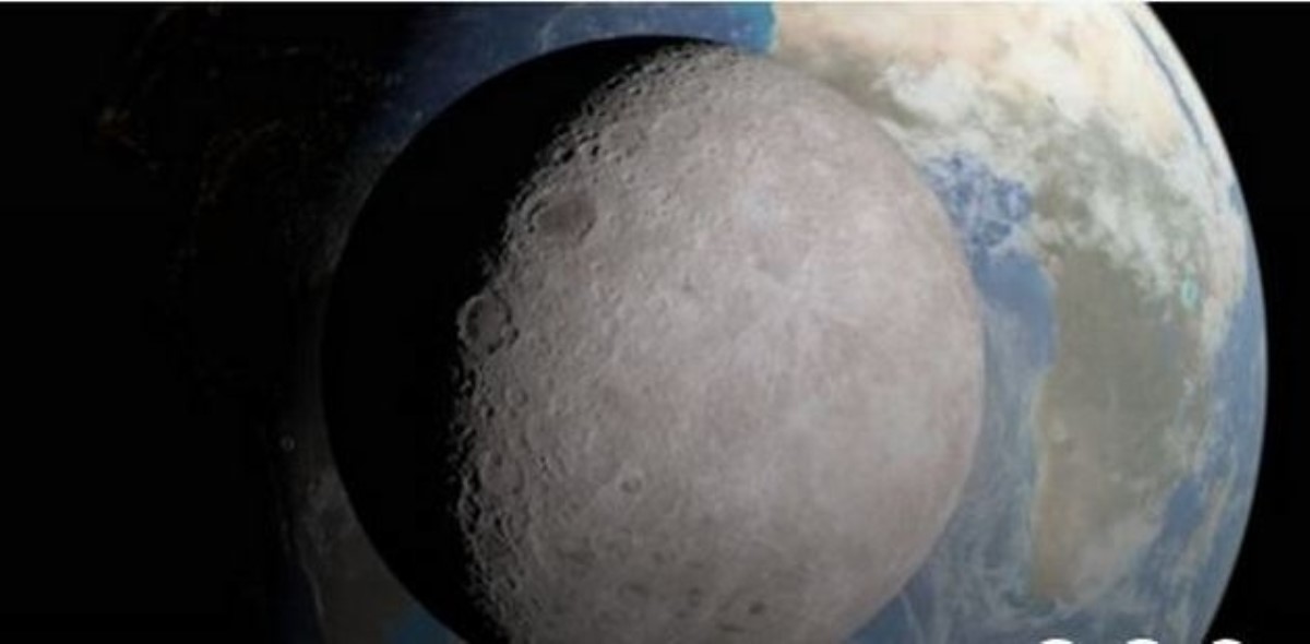 «Луна» превратилась в огненный шар и упала на Землю: астрономы показали, что случилось