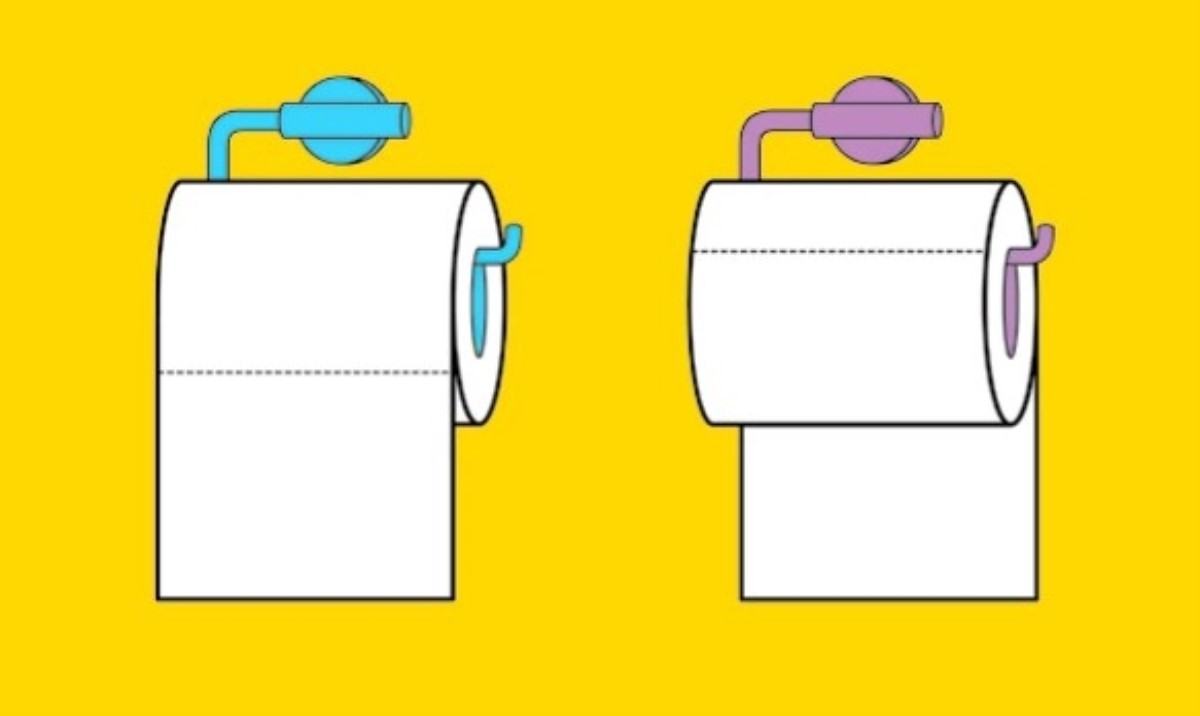 Есть ответ: как правильно вешать туалетную бумагу