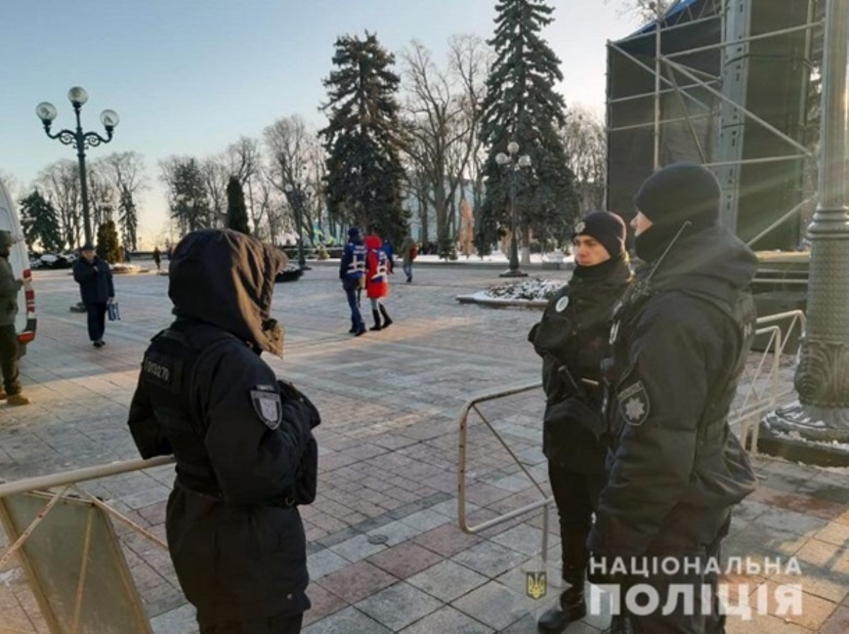 Меры безопасности в центре Киева усилили