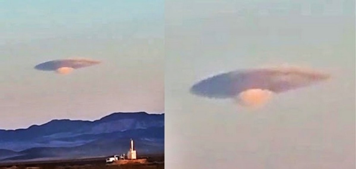 В небе над Невадой видели объект, сильно смахивающий на НЛО