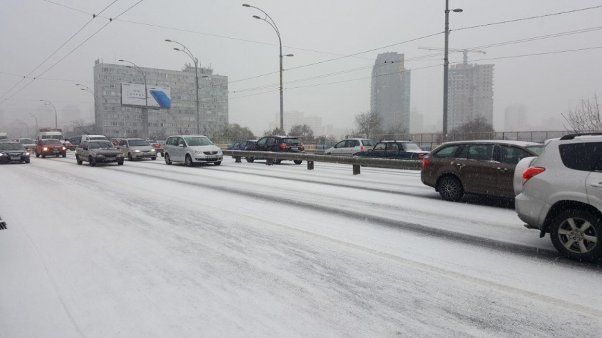 Киевлян предупредили о мощном снегопаде