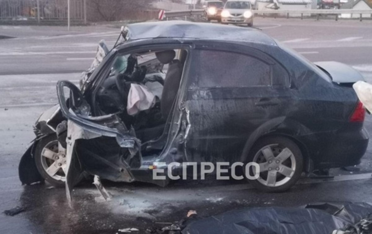 В Киеве произошло ДТП с участием машины инкассаторов