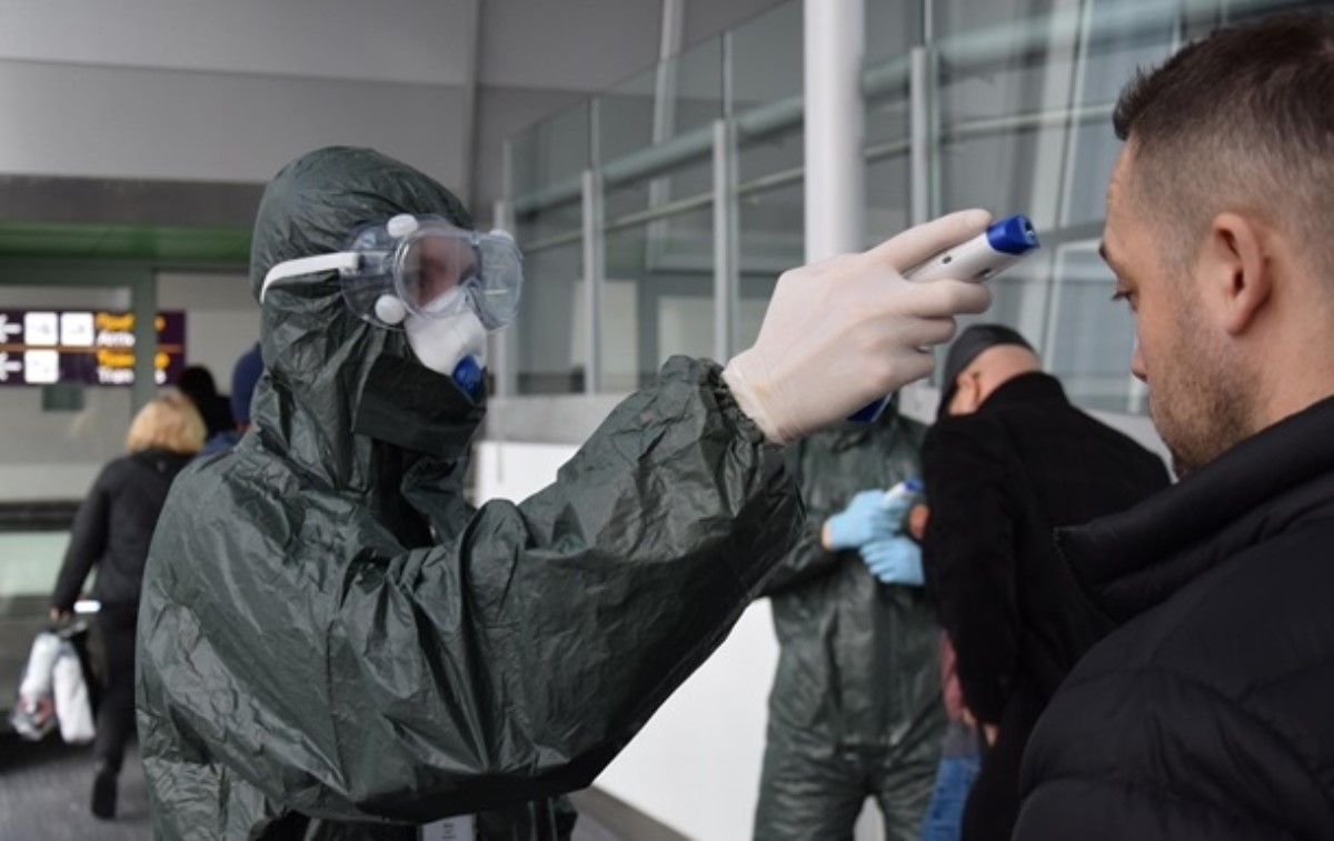 В аэропорту "Борисполь" у пассажира обнаружили коронавирус