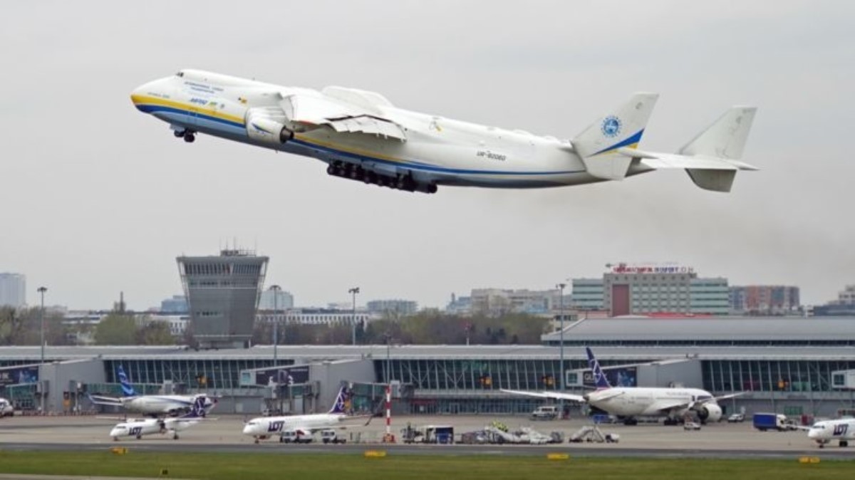 Украинский самолет-гигант "Мрия" установил новый мировой рекорд