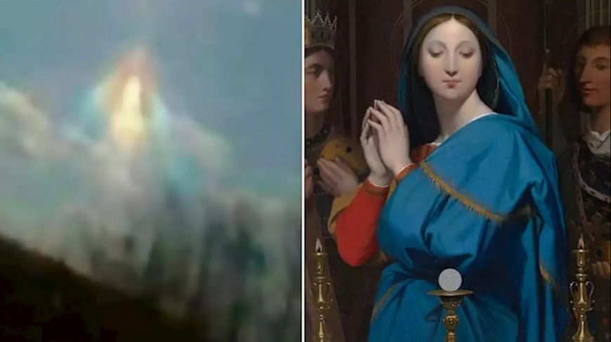 В небе над Аргентиной заметили образ Девы Марии