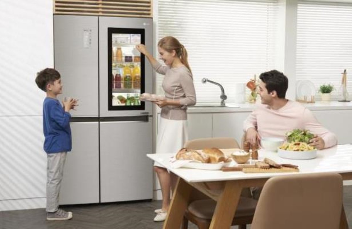 Холодильники LG  Side by side: функциональность и внушительный объем
