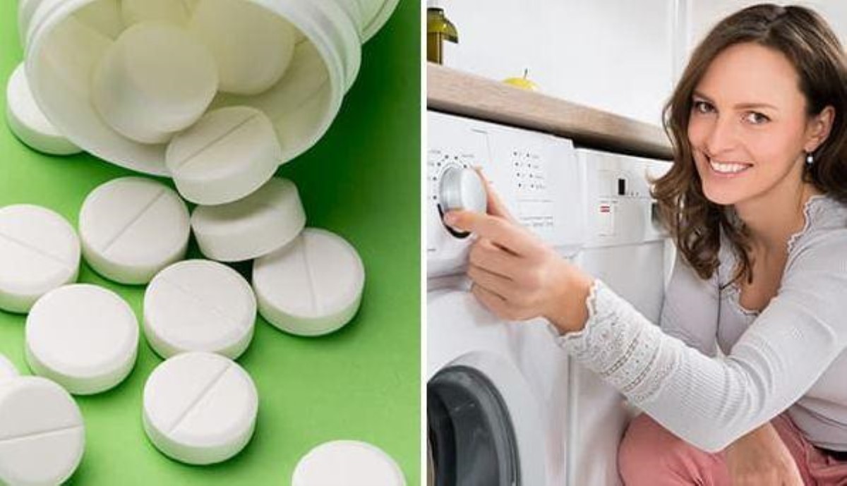 Таблетки аспирина в стиральной машине: как сделать белье белоснежным