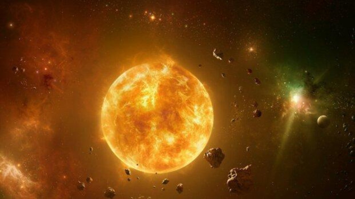Что случится, если в Солнце врежется большой астероид