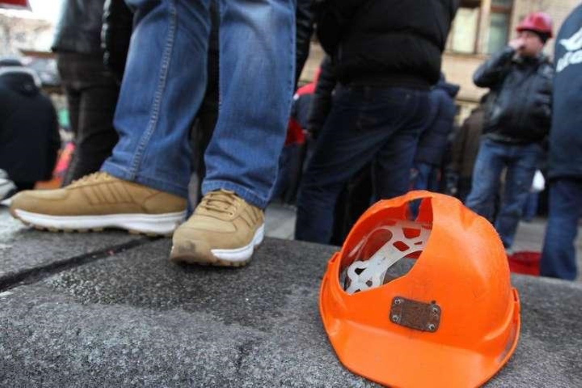 В Киеве стартовала бессрочная акция протеста шахтеров