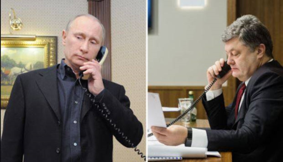 Как Порошенко «жал руку» Путину: всплыли записи разговоров 2015 года