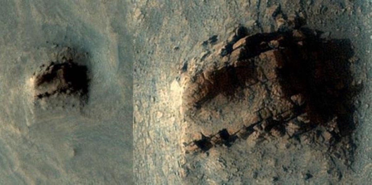 На Марсе в очередной раз обнаружили древние руины