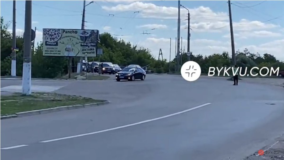 Кортеж Зеленского в Донецкой области попал на видео