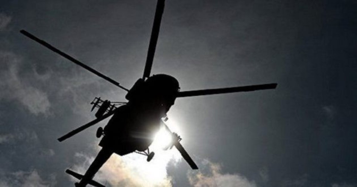 "Элитные" туристы прилетели в Кирилловку на вертолете