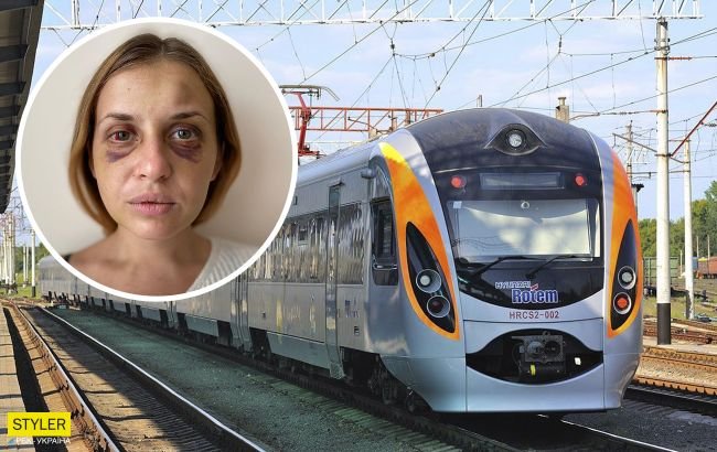 Избитой в поезде украинке предлагали деньги за молчание