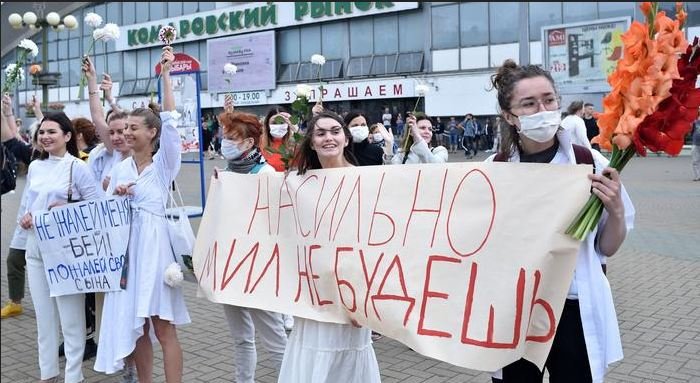 "Вам никто не даст": как прошел женский протест в Беларуси