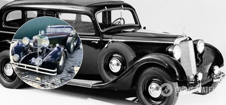 Mercedes 1941 года выставили на продажу в Киеве, но Штирлиц на таком не ездил