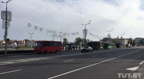 Марш за свободу политзаключенных в Минске: в центр стянули водометы и автозаки