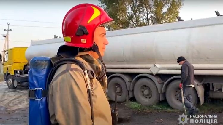 Крупное ЧП в Черкассах: на улицу вылили 100 000 тонн азотных удобрений