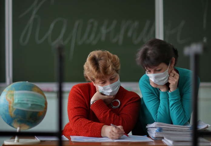 В Киеве на карантин  из-за COVID-19 закрыли девять школ