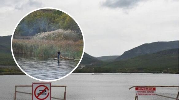 Воду для крымчан хотят подавать из озера для хранения отходов