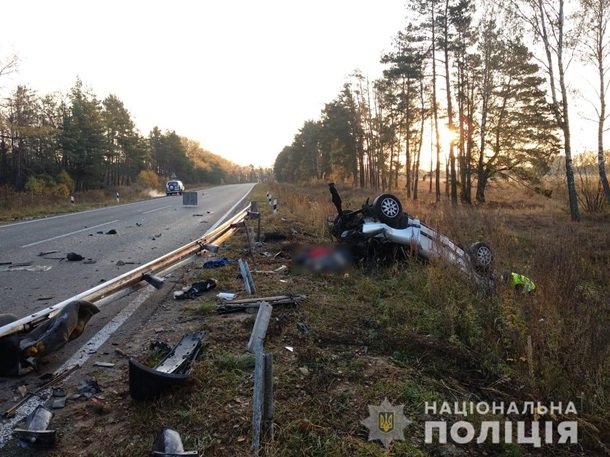 ДТП в Сумской области: водитель и три пассажира Audi погибли