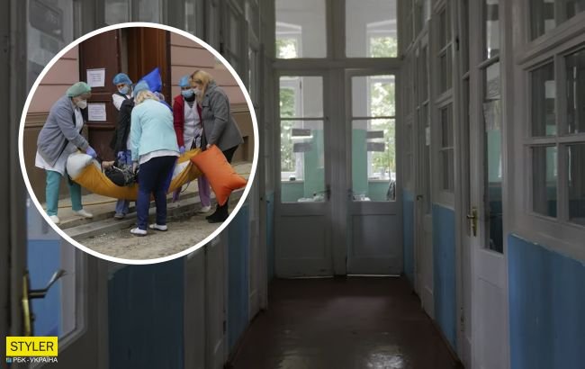 Больных с коронавирусом носят на простынях: кадры из больницы в Черновцах