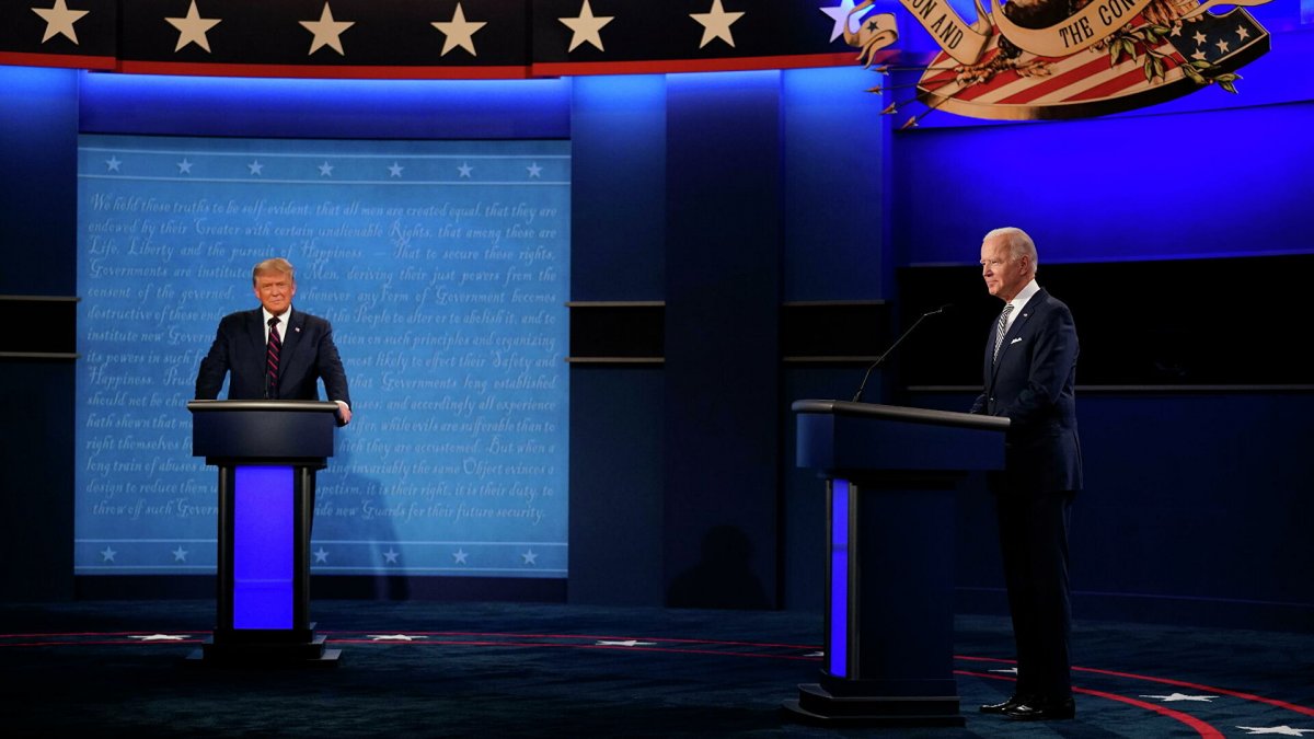 Дебаты Трампа и Байдена: назван победитель